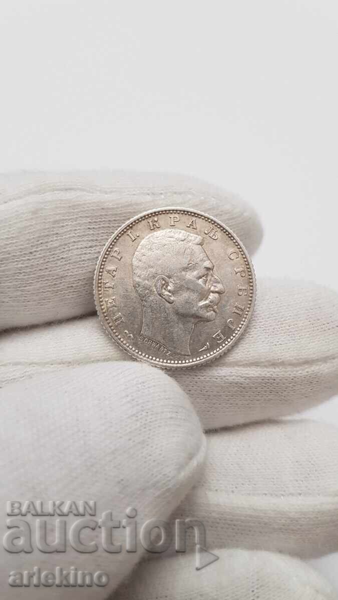 Collectible Silver Coin 1 Dinar 1915 - 5