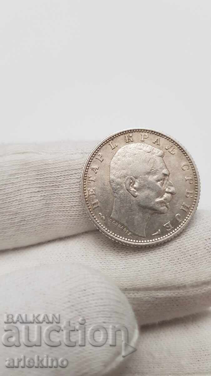Collectible Silver Coin 1 Dinar 1915 - 6