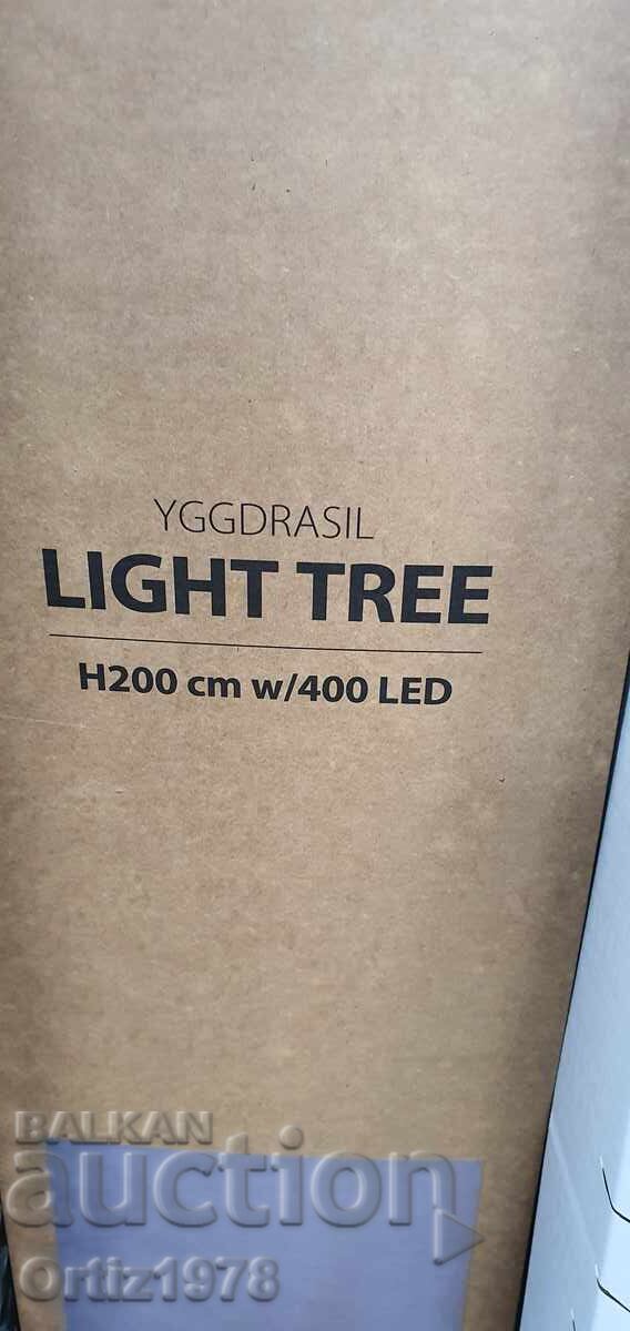 Έκπτωση! Χριστουγεννιάτικο εξωτερικό δέντρο, 400 λαμπάκια, 2μ - 7