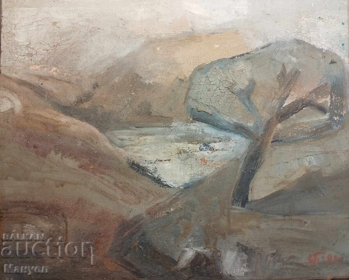 Έργο ζωγραφικής του Στέφαν Πέντσεφ με τιμή 149.90 BGN | € 76.64