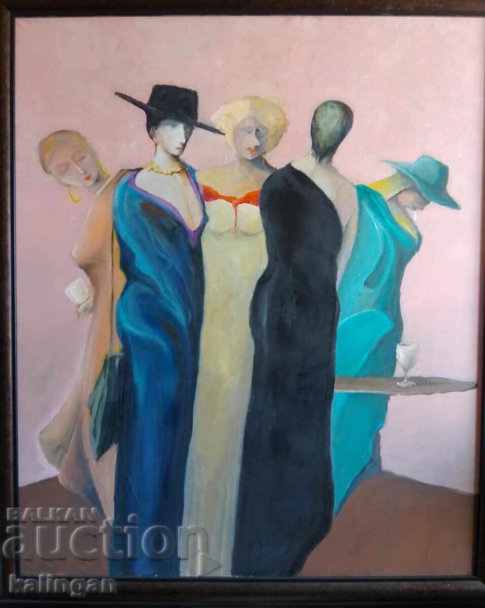 “Дамско парти” - картина на ЗДРАВКО ЙОНЧЕВ