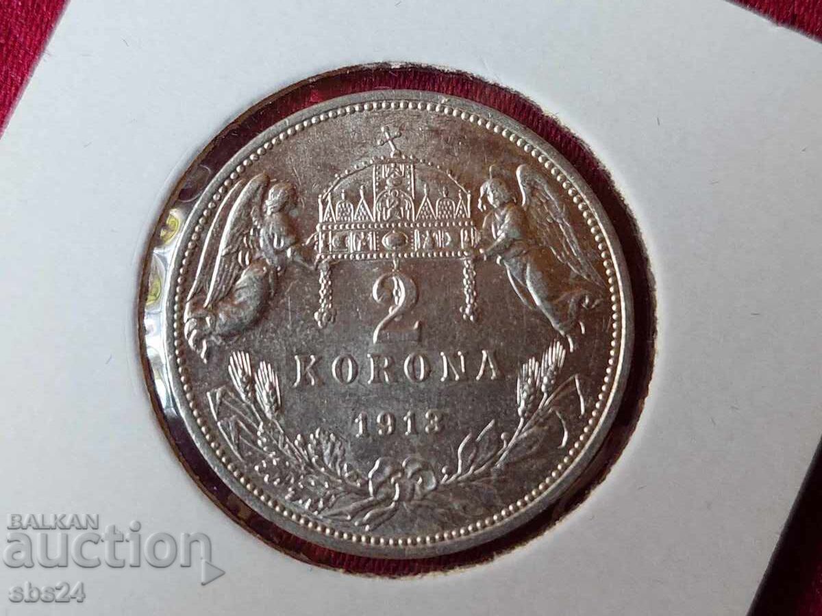 Ουγγαρία 2 κορώνες, 1913