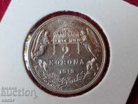 Унгария 2 крони, 1913