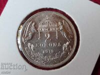 Унгария 2 крони, 1913