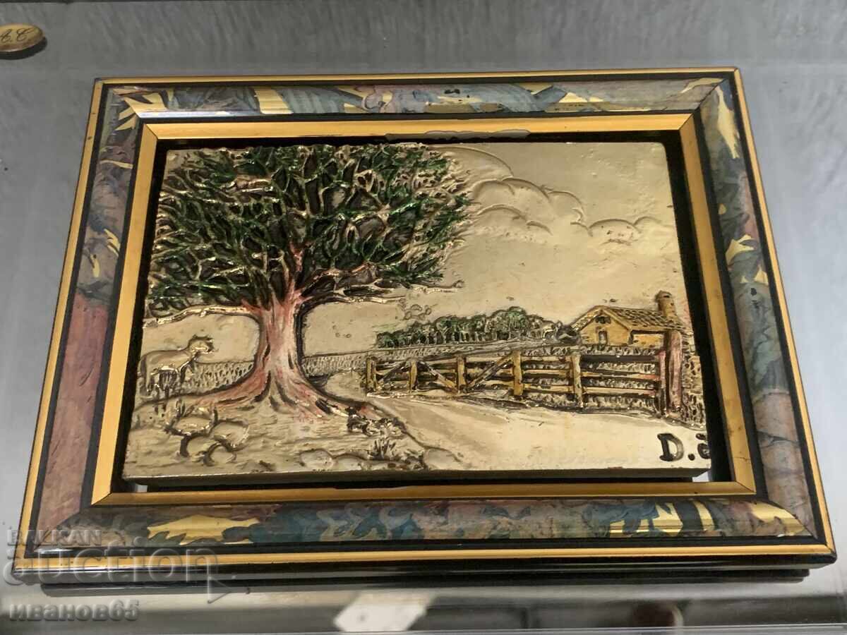 Delivery of Framed mirror picture, bas-relief, made in Italy 2 Delivery of Framed mirror picture, bas-relief, made in Italy 2