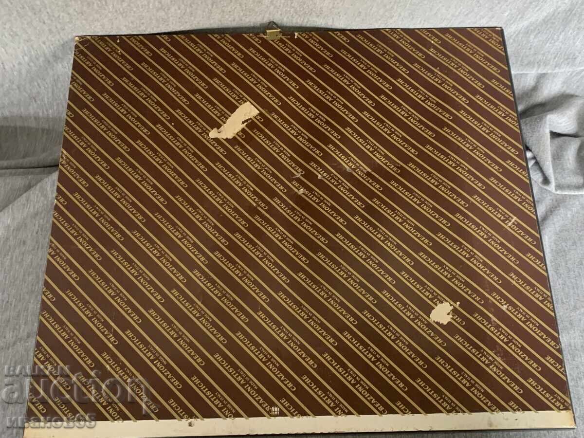 Framed mirror picture, bas-relief, made in Italy 2 - 7 Framed mirror picture, bas-relief, made in Italy 2 - 7