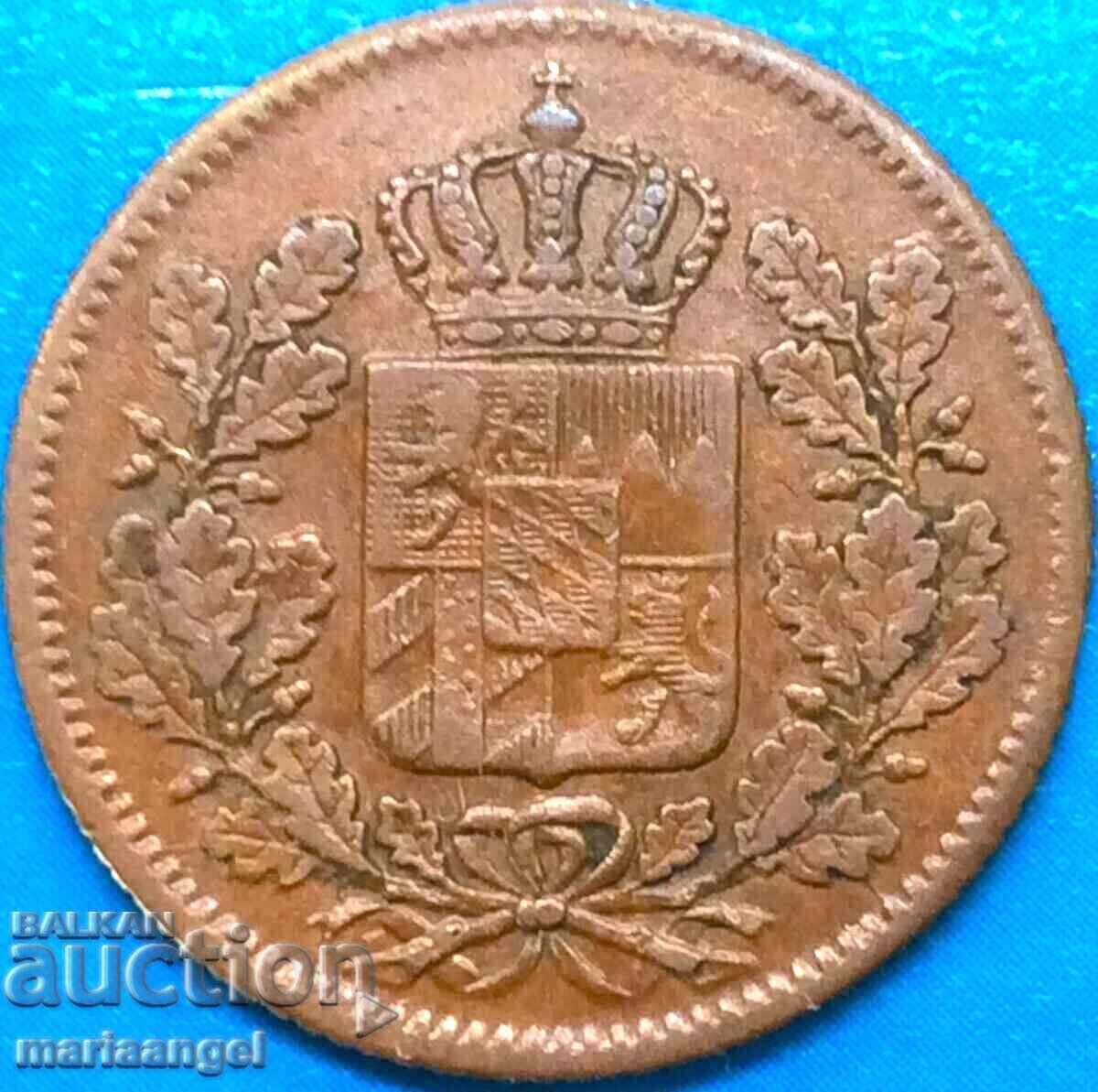 Delivery of 1/2 Kreuzer 1854 Bavaria Germany City of Munich