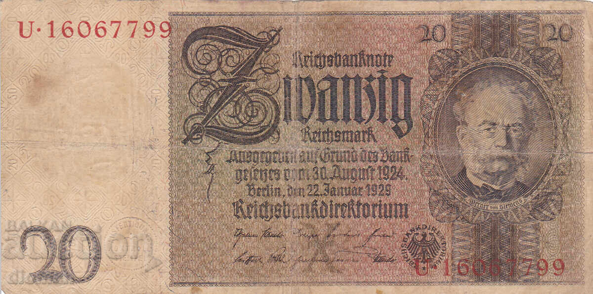 dioman - ГЕРМАНИЯ - 20 МАРКИ