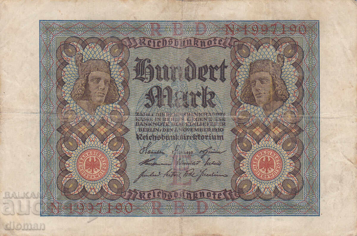 διομάν - ΓΕΡΜΑΝΙΑ - 100 ΜΑΡΚΑ