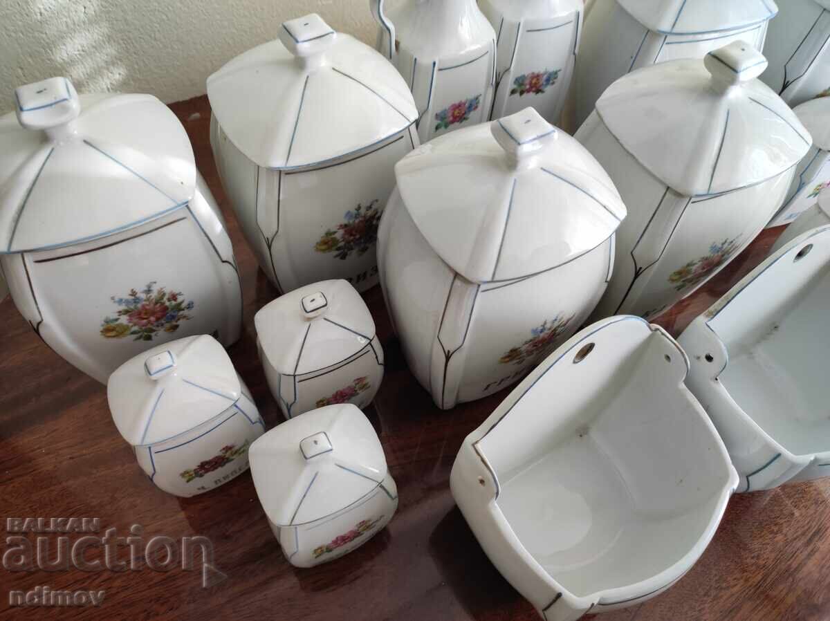 Retro porcelain kitchen set - 5
