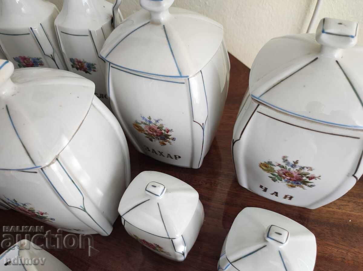 Retro porcelain kitchen set - 6