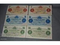1986 BNB Named Checks Lot 1, 2, and 10 Leva Check