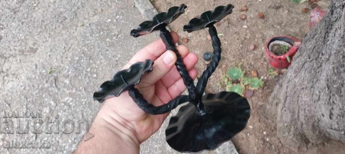 Candlestick - Wrought iron with price 23.00 BGN | € 11.76
