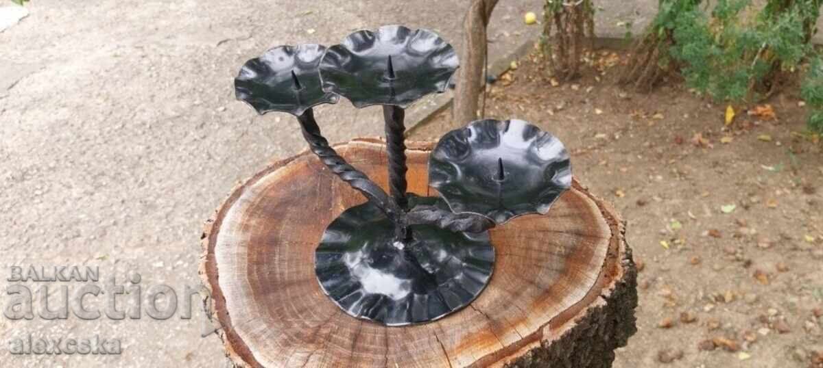 Candlestick - Wrought iron - 6