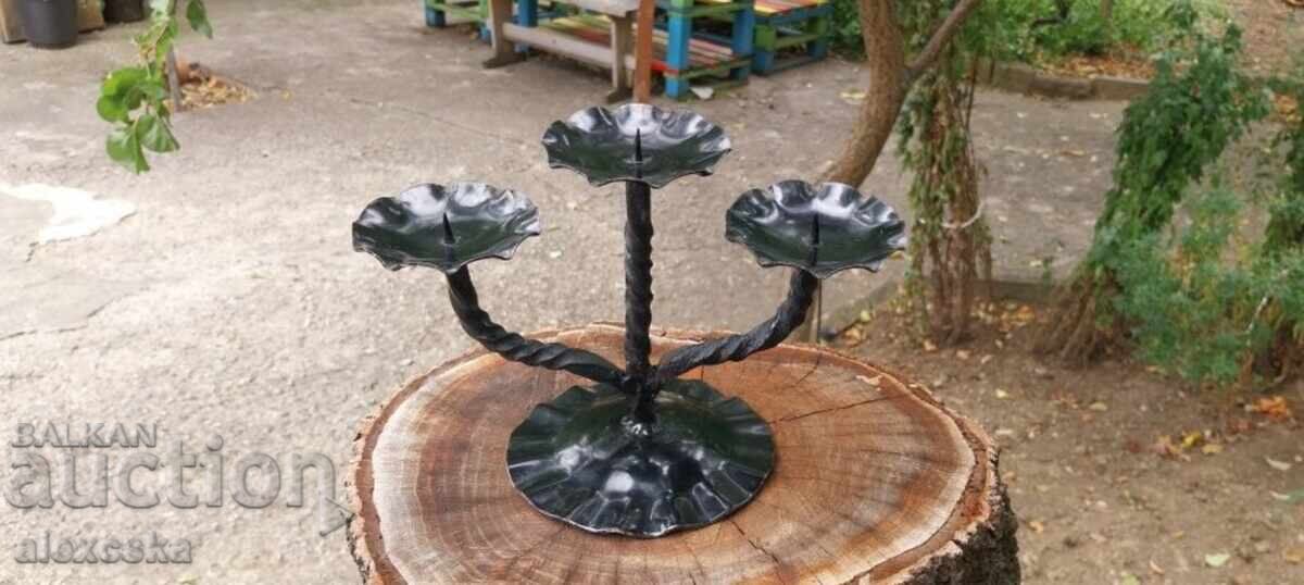 Candlestick - Wrought iron
