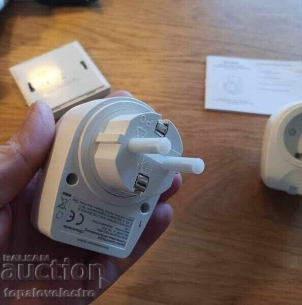 2 pcs Wireless Socket with Remote Control 16A / 3500W, 30m Range - 6