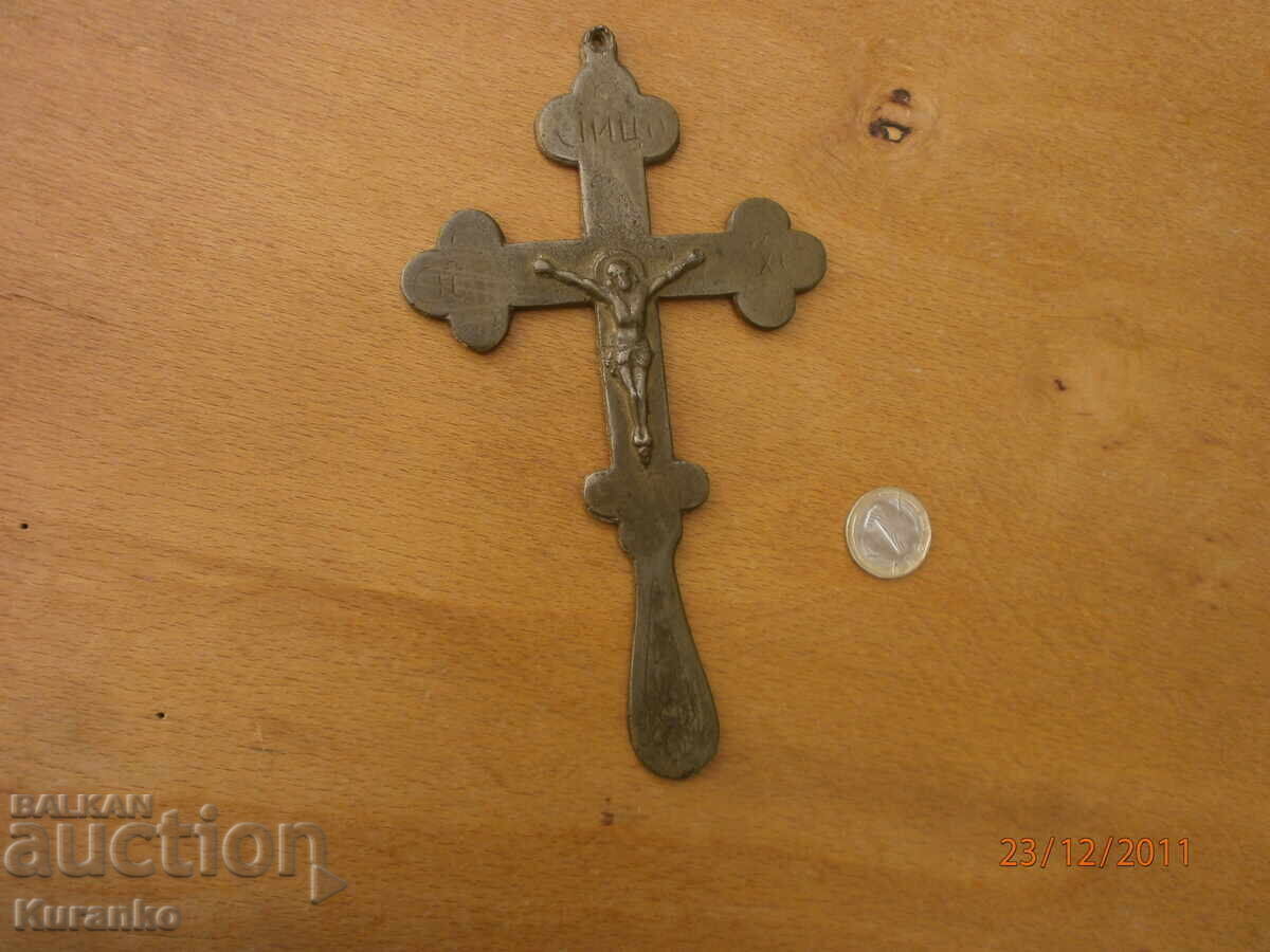 Cruce de bronz autentică 20 / 11 cm - 7 Cruce de bronz autentică 20 / 11 cm - 7