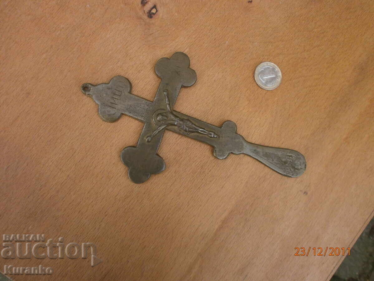 Cruce de bronz autentică 20 / 11 cm - 8 Cruce de bronz autentică 20 / 11 cm - 8