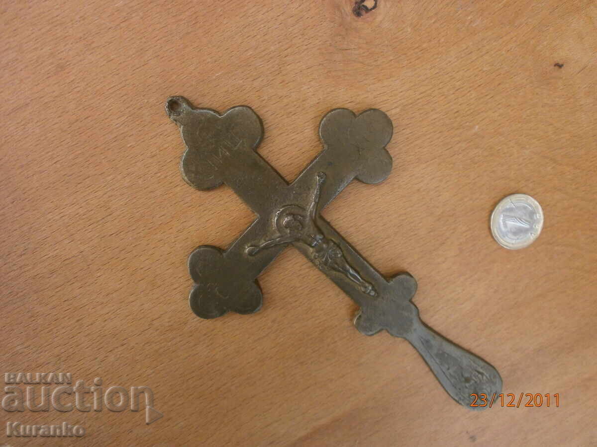 Cruce de bronz autentică 20 / 11 cm - 9 Cruce de bronz autentică 20 / 11 cm - 9