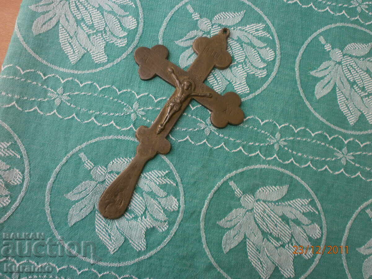 Cruce de bronz autentică 20 / 11 cm Cruce de bronz autentică 20 / 11 cm