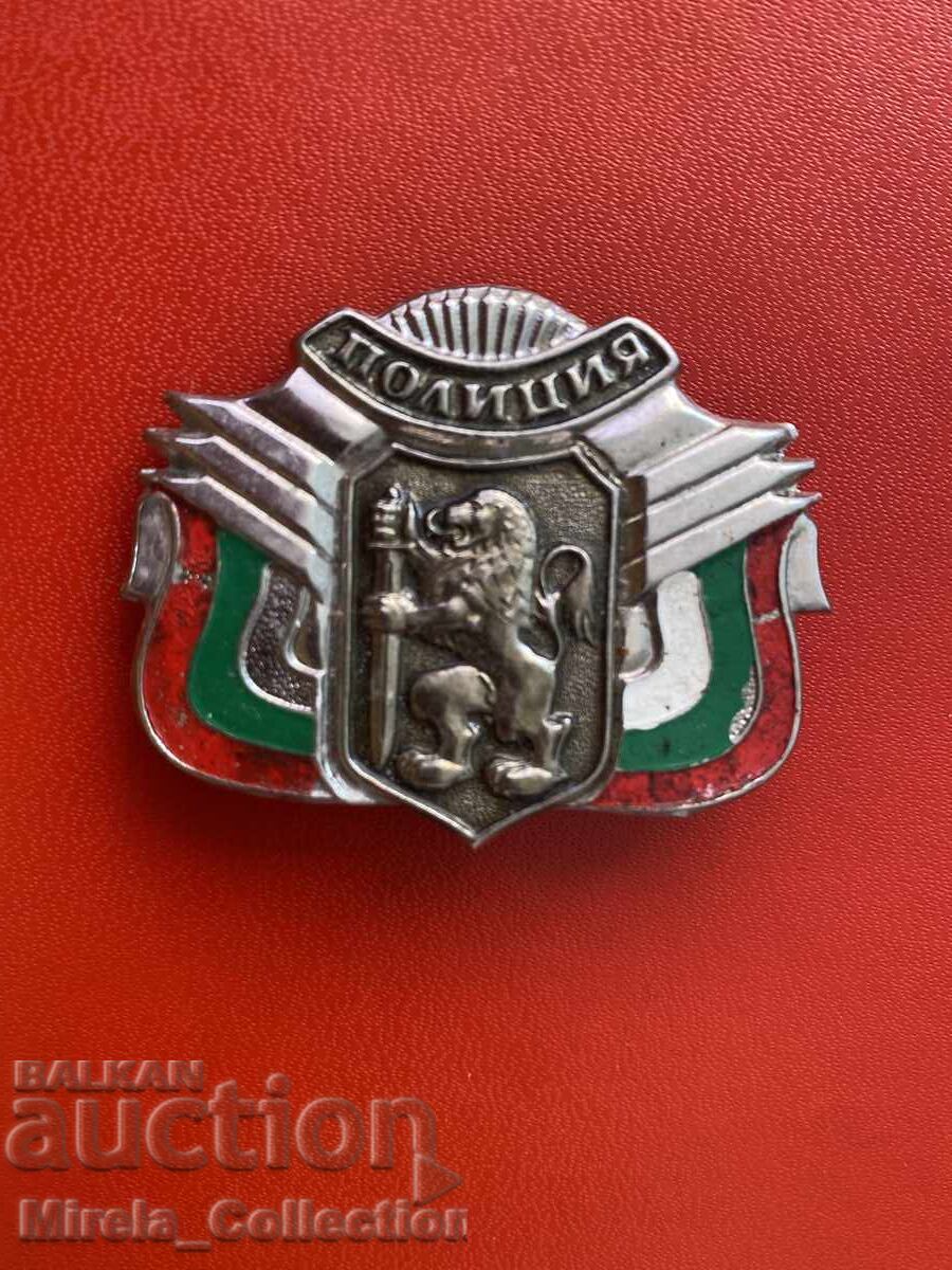 Αστυνομική κοκάρδα για καπέλο αστυνομίας λαϊκής πολιτοφυλακής Υπουργείου Εσωτερικών (ΜΒΡ) με τιμή 17.00 BGN | € 8.69 Αστυνομική κοκάρδα για καπέλο αστυνομίας λαϊκής πολιτοφυλακής Υπουργείου Εσωτερικών (ΜΒΡ) με τιμή 17.00 BGN | € 8.69