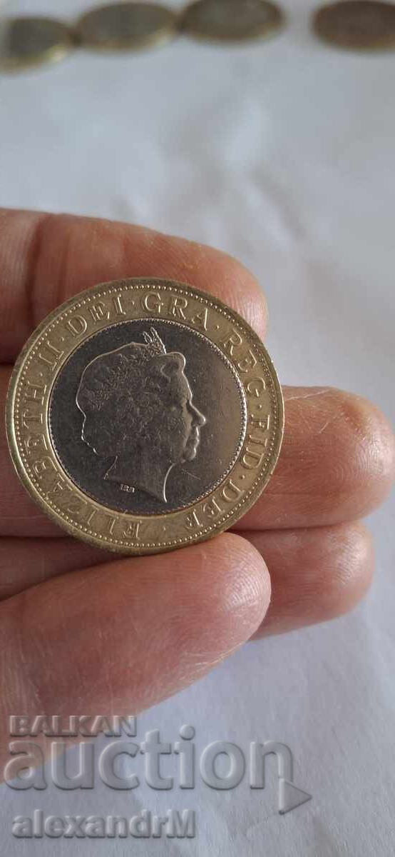 2 λίρες, 2005 Ηνωμένο Βασίλειο με τιμή 10.00 BGN | € 5.11