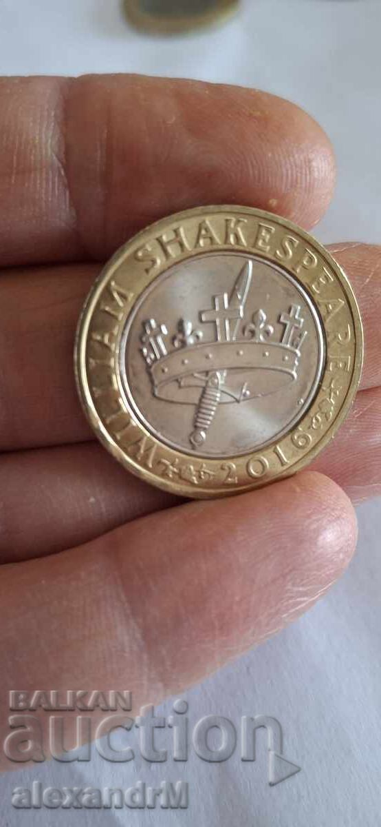 2 Pounds, 2016 United Kingdom