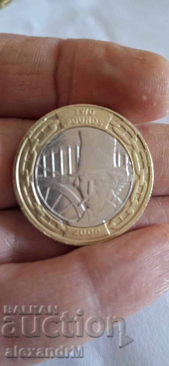 2 Pounds, 2006 United Kingdom