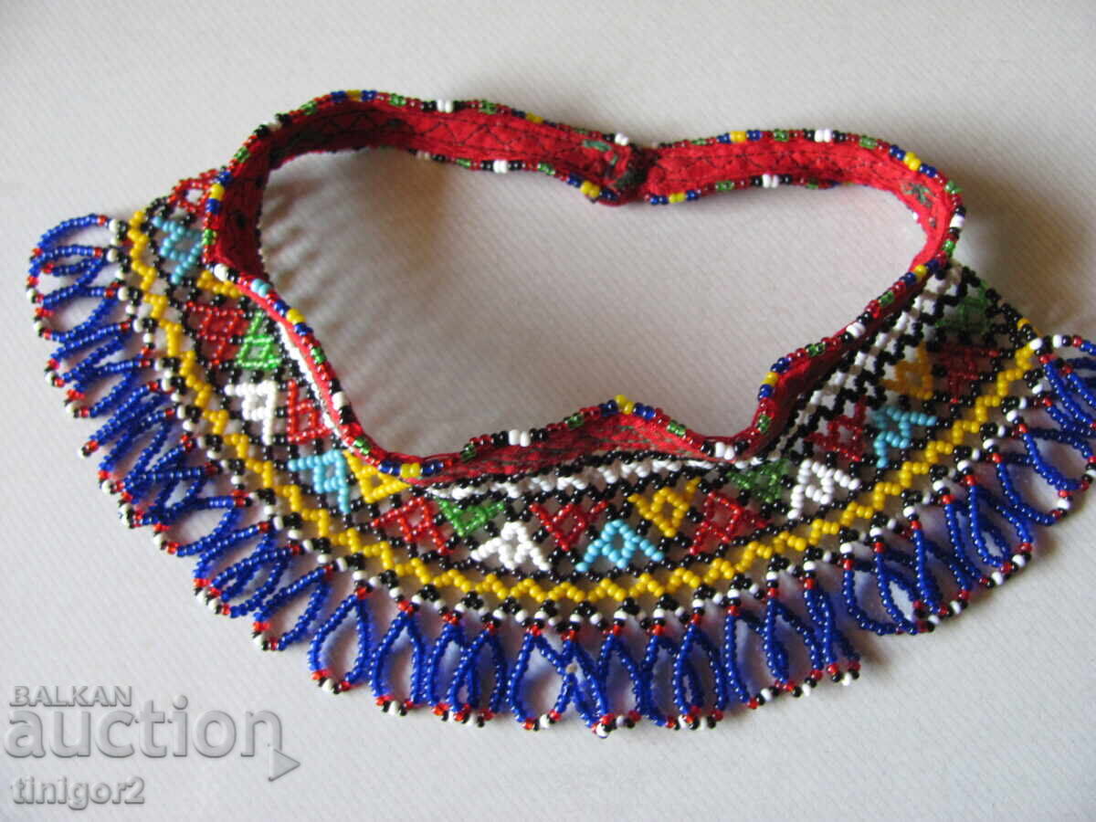 Women's jewelry for traditional costume - glass beads Women's jewelry for traditional costume - glass beads