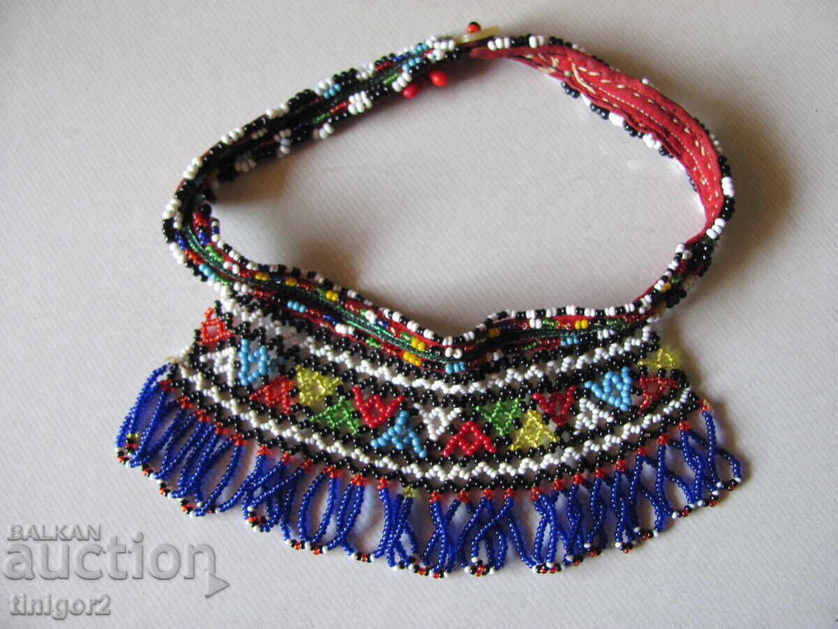 Women's jewelry for traditional costume - glass beads with price 125.00 BGN | € 63.91