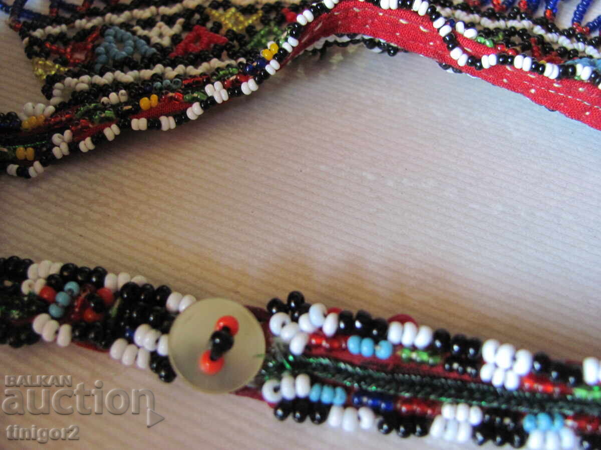 Women's jewelry for traditional costume - glass beads - 6