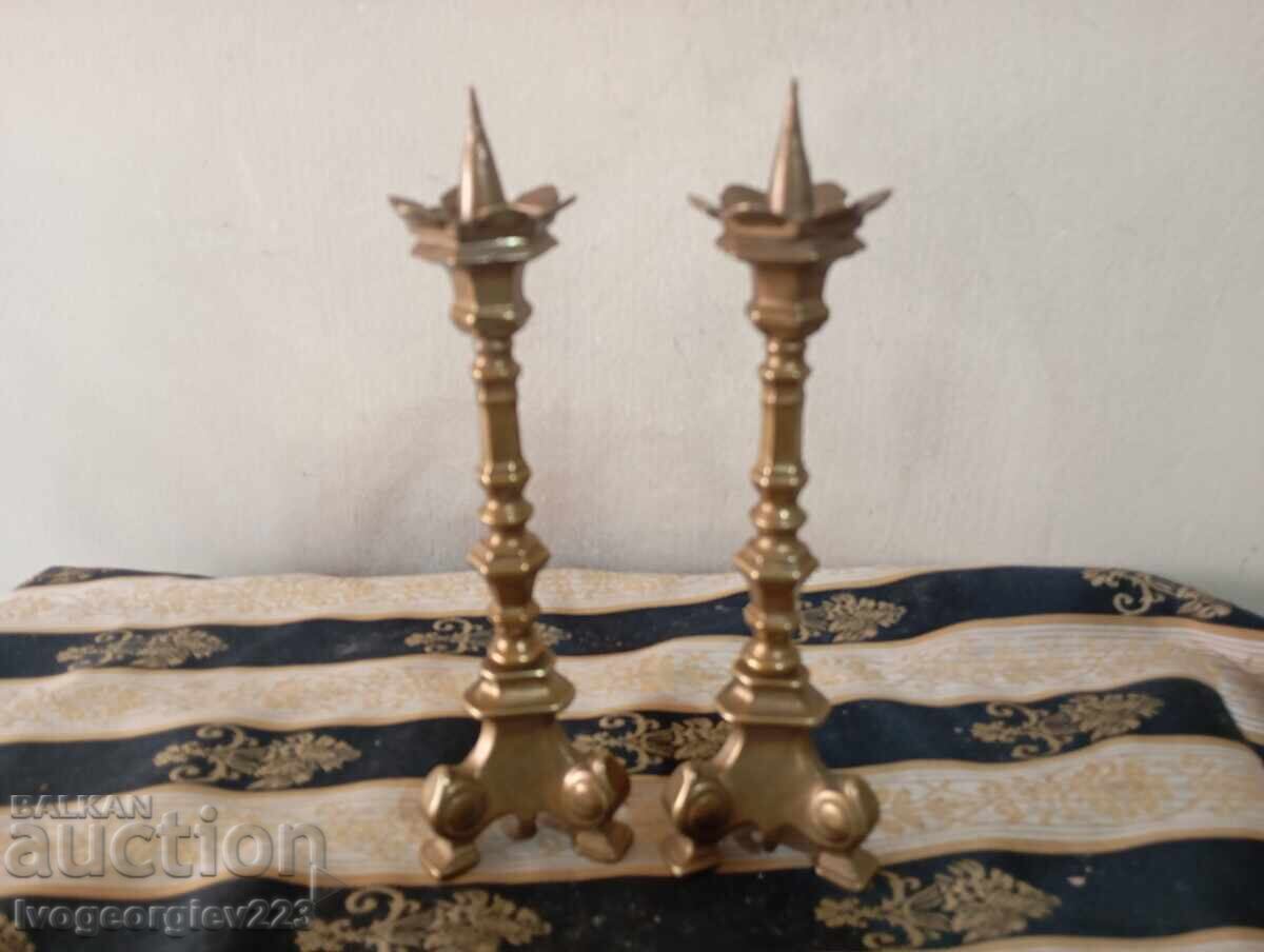 Σετ μπαρόκ κηροπήγια