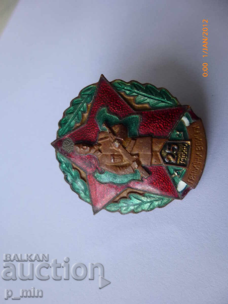 Emblem piept 25 ani Trupe de Graniță - 6