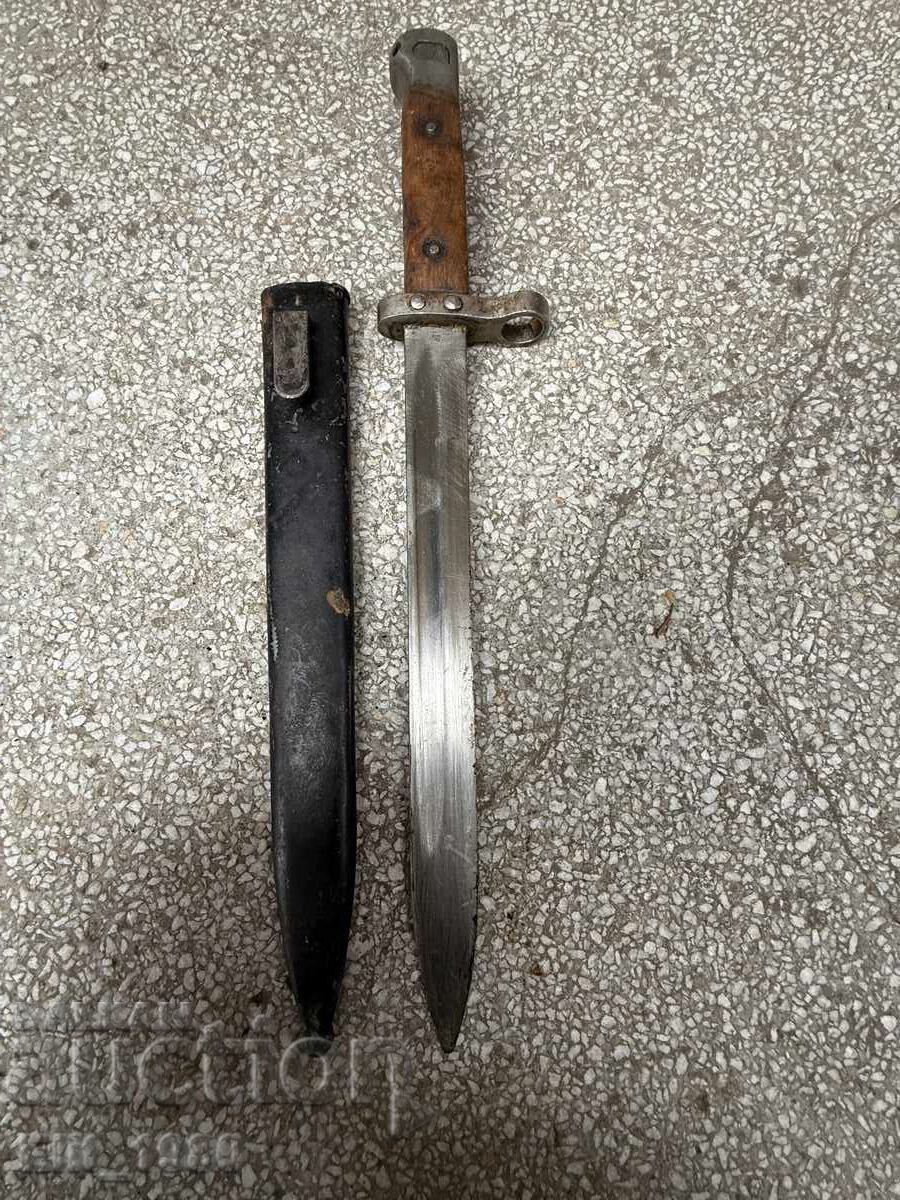 Auction  SCABBARD FOR MANNLICHER KNIFE, M95 RIFLE