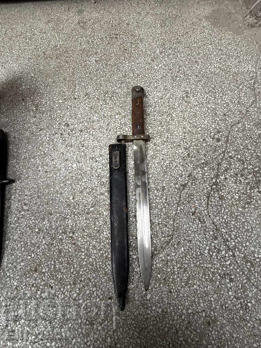 SCABBARD FOR MANNLICHER KNIFE, M95 RIFLE - 5