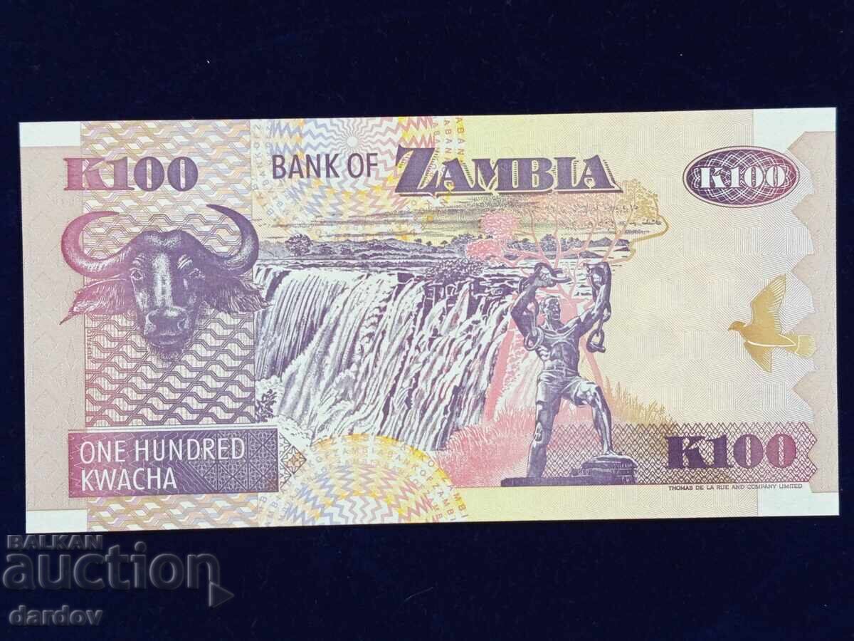 Замбия 100 квача 1992 г. UNC с цена 2.00 лв. | € 1.02 Замбия 100 квача 1992 г. UNC с цена 2.00 лв. | € 1.02