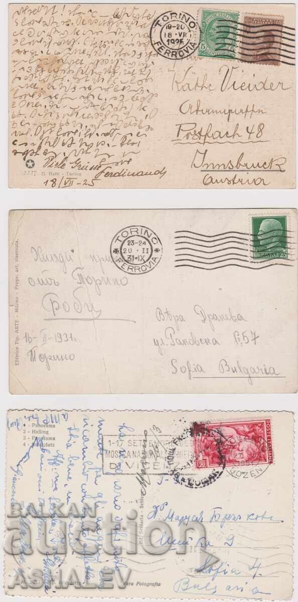 Ιταλία - Τορίνο 1930 3 τμχ. - ταχυδρομημένα με τιμή € 6.00 | 11.73 BGN