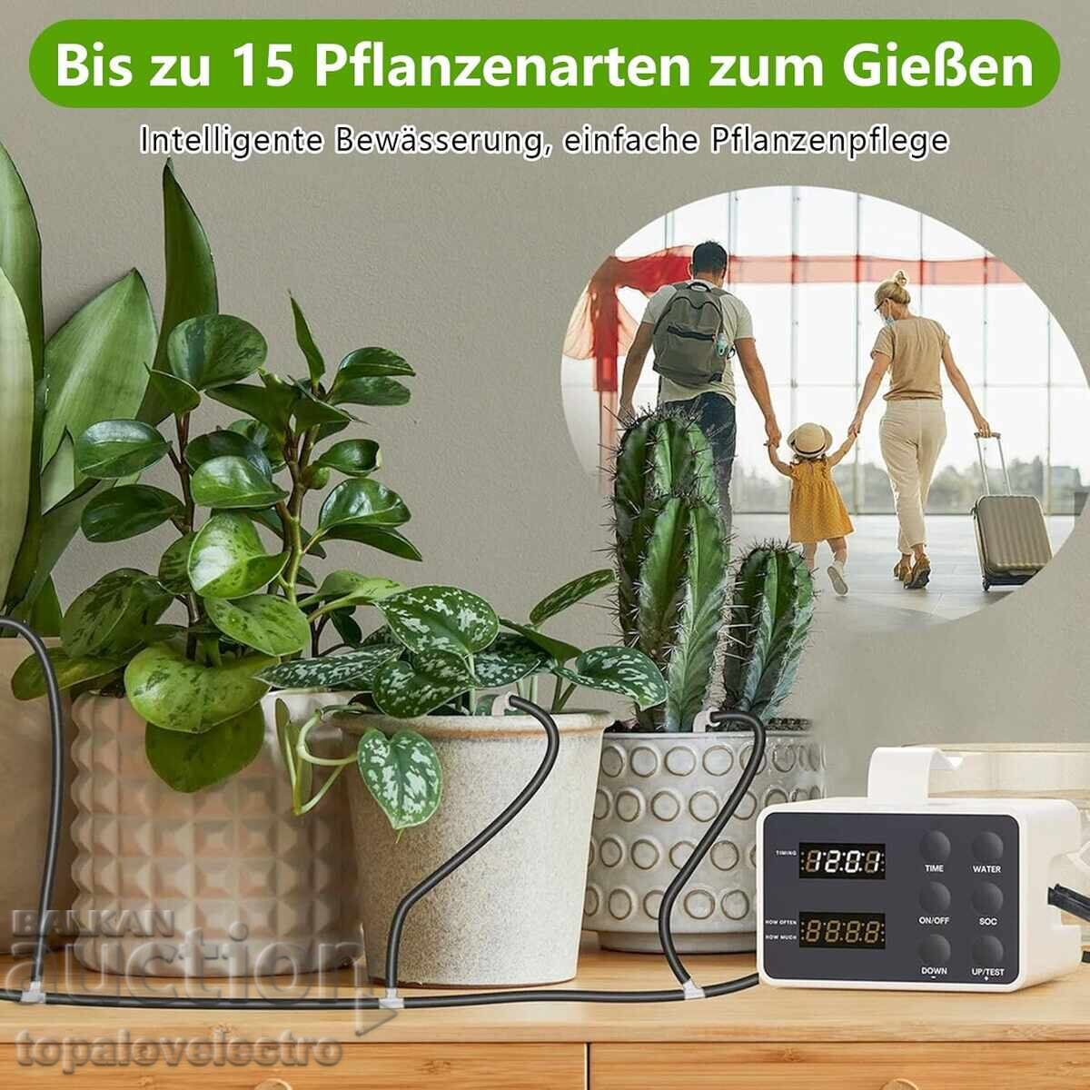 Automatic irrigation system for up to 10 potted plants with price 14.00 BGN | € 7.16