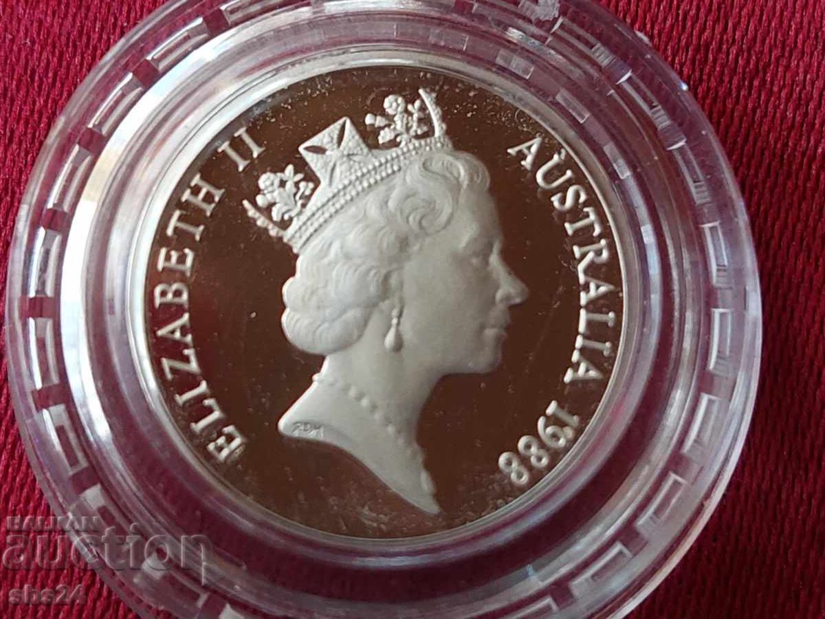 2 dolari australieni, monedă de argint din 1988, aborigen cu preț 100.00 BGN | € 51.13 2 dolari australieni, monedă de argint din 1988, aborigen cu preț 100.00 BGN | € 51.13