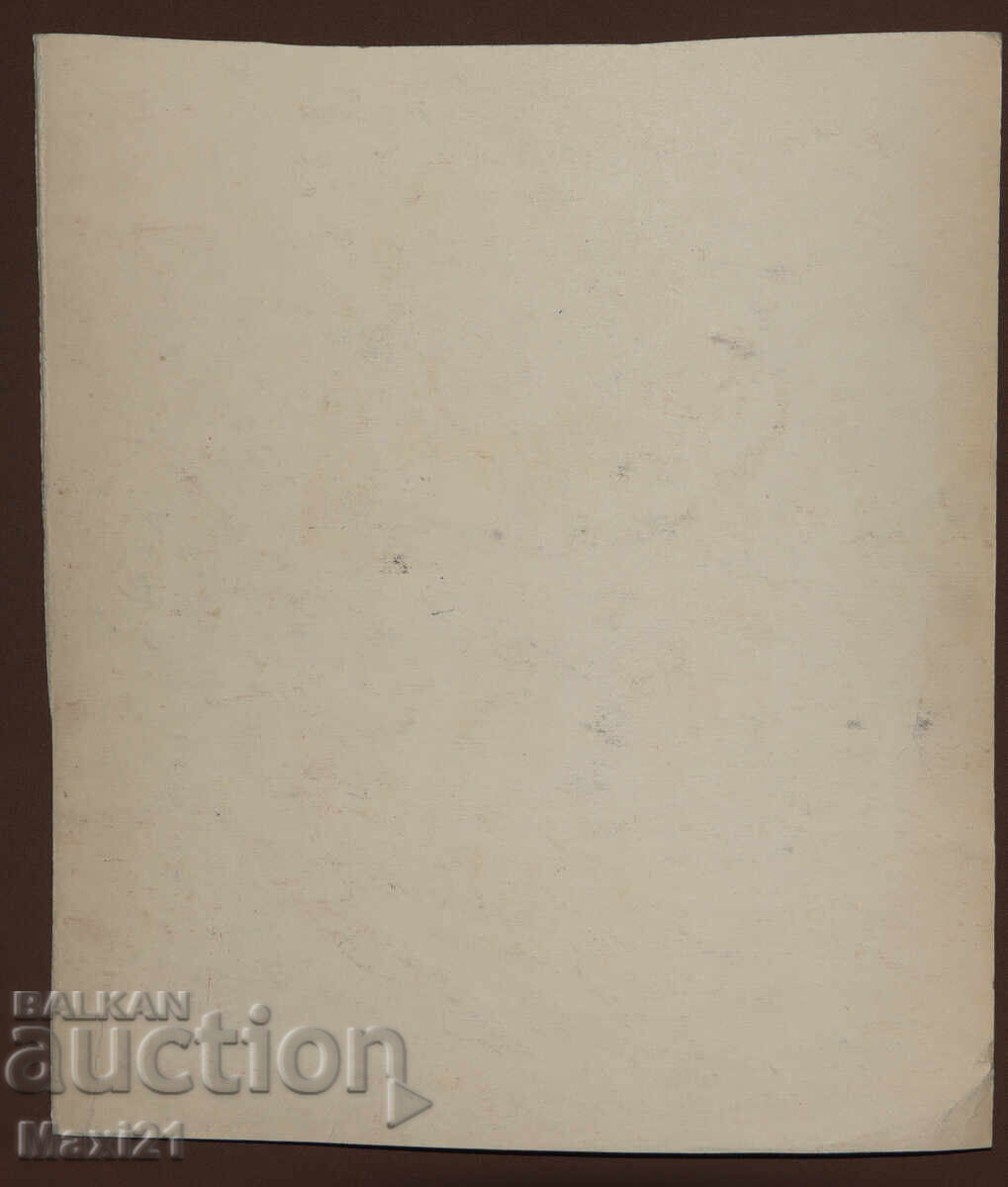 Figurative painting gouache oriental dance - 7