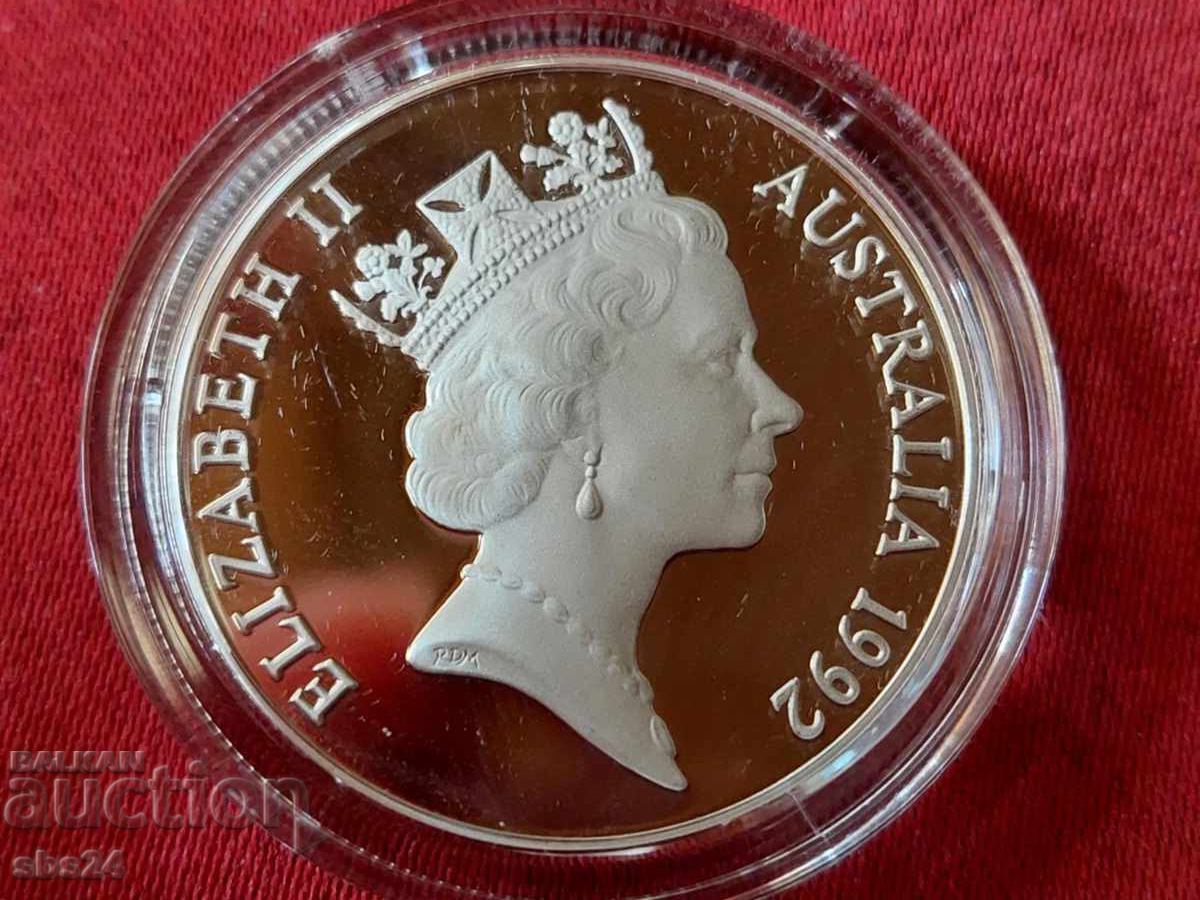 1992 g. Ασημένιο νόμισμα 10 δολαρίων, Βόρεια Επικράτεια με τιμή 100.00 BGN | € 51.13