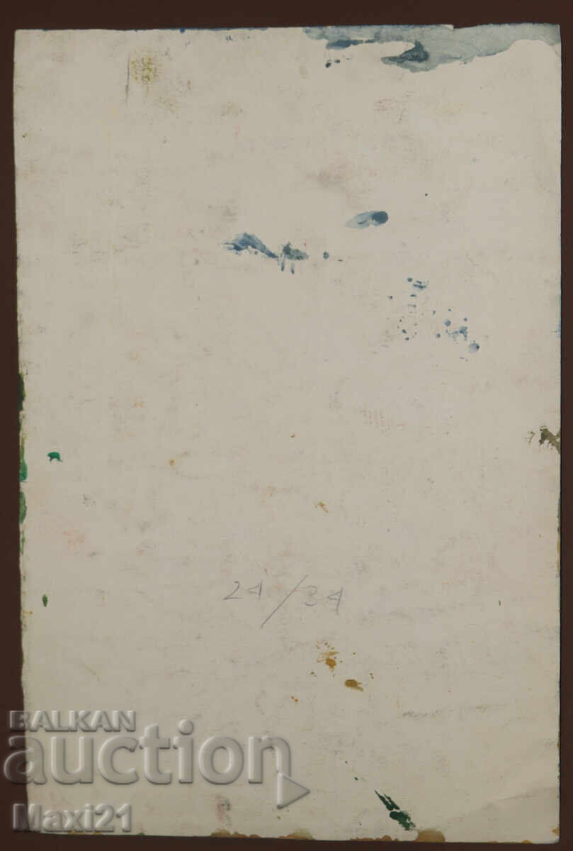 Gouache Figurative Painting - 7