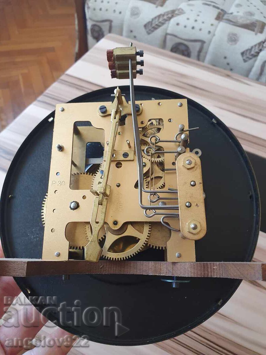 Auction  GUSTAV BECKER German Wall Clock WORKING