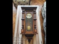 German Wall Clock Hamburg American WORKING