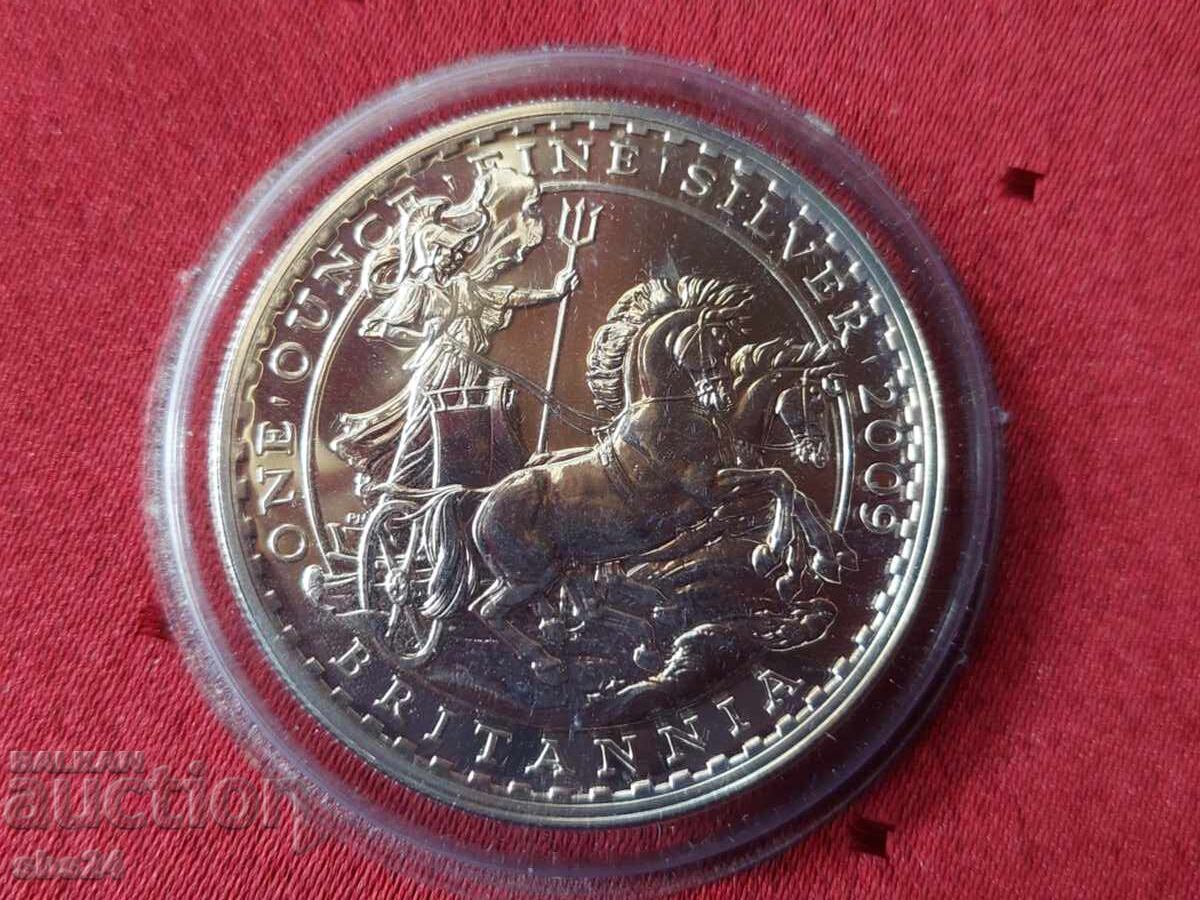 Silver Coin "Britannia" 1 ounce, 2009