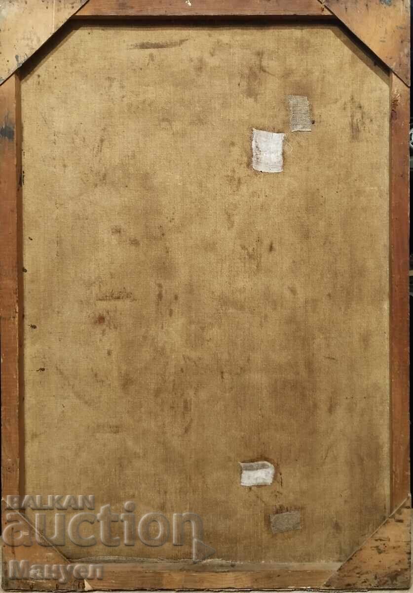 Auction  Painting by Trifon Drandarov.