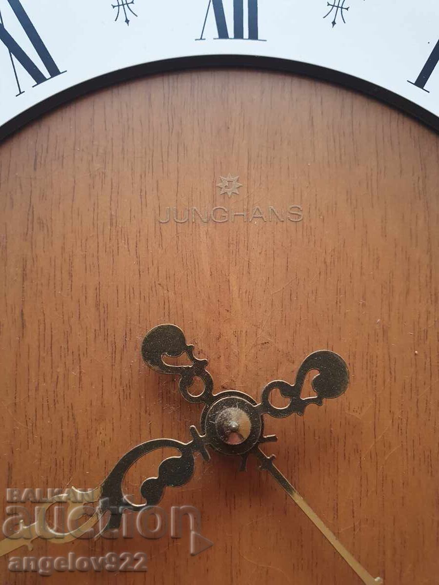 Δημοπρασία JUNGHANS Γερμανικό ρολόι τοίχου ΕΡΓΑΣΙΜΟ