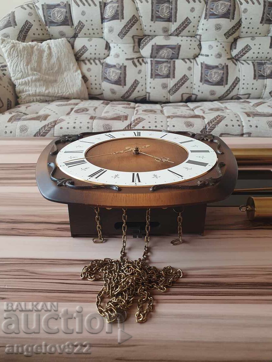 JUNGHANS Γερμανικό ρολόι τοίχου ΕΡΓΑΣΙΜΟ - 7