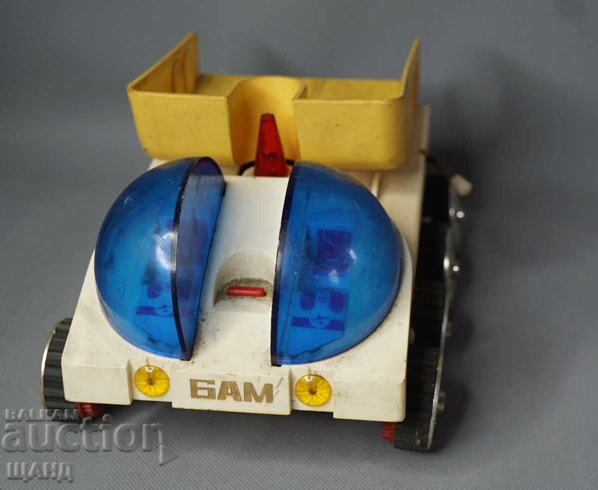 Old Russian plastic toy model Lunokhod (moon rover) on batteries with price 16.00 BGN | € 8.18
