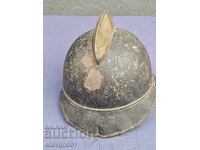 Παλιά πυροσβεστική κράνος από ορείχαλκο